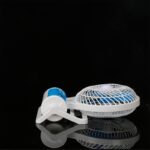 RECHARGEABLE PORTABLE LED LIGHT WITH MINI FAN (JR - 5588) - Image 5