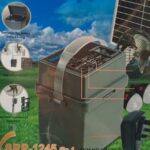 5in1 DURAVOLT SOLAR RECHARGEABLE PANEL WITH FAN