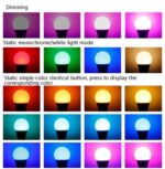 SMART 16-COLOUR RGB LED ENERGY SAVING BULB WITH REMOTE (5W) - Image 2