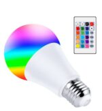 SMART 16-COLOUR RGB LED ENERGY SAVING BULB WITH REMOTE (5W) - Image 3
