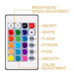 SMART 16-COLOUR RGB LED ENERGY SAVING BULB WITH REMOTE (5W) - Image 5