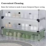 DUSTPROOF 7-LAYERS SHOE CABINET STORAGE SHELF - Image 5
