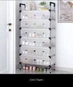 DUSTPROOF 7-LAYERS SHOE CABINET STORAGE SHELF - Image 7