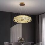 ATMOSPHERIC RING LUXURY CRYSTAL LED CHANDELIER - Image 3