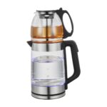 2in1 DISNIE REGINA DOUBLE-LAYER GLASS ELECTRIC KETTLE - Image 2