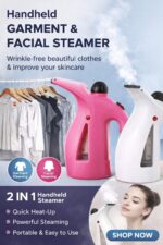 QUALITY HANDHELD GARMENT & FACIAL STEAMER