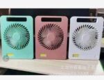 HIGH QUALITY CONVENIENT LARGE WIND POWER ULTRA-QUIET DESKTOP / HANDHELD RECHARGEABLE FAN (CY-2018) - Image 2