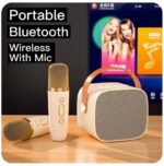 RECHARGEABLE KARAOKE BLUETOOTH SPEAKER WITH DOUBLE MICROPHONES - Image 4