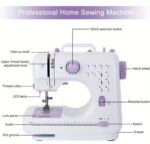 STANDARD MULTIFUNCTIONAL TABLETOP BATTERY & ELECTRIC SEWING MACHINE WITH DETACHABLE TABLE - Image 3