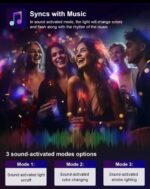 USB COLOR-CHANGING LED PARTY & MOOD LIGHT WITH REMOTE CONTROL - Image 7