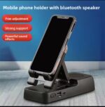 STURDY BRACKET-DESIGN PORTABLE RECHARGEABLE BLUETOOTH SPEAKER - Image 2