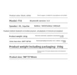 STURDY BRACKET-DESIGN PORTABLE RECHARGEABLE BLUETOOTH SPEAKER - Image 4