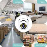 SMART 360° PANORAMIC AUTO-TRACKING BULB-STYLE PTZ WiFi SURVEILLANCE  CAMERA - Image 4