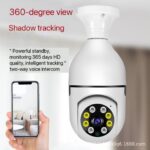 SMART 360° PANORAMIC AUTO-TRACKING BULB-STYLE PTZ WiFi SURVEILLANCE  CAMERA - Image 2