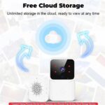 MINI RECHARGEABLE DOORBELL WITH CAMERA - Image 6