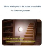 RECHARGEABLE SENSOR DETECTOR BODY INDUCTION LAMP WITH SWITCH - Image 3