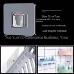 10PCS MULTIFUNCTION TILE SUCTION SINGLE WALL HOOK (HOOK 010)