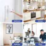 10PCS TRANSPARENT TRACELESS SELF-ADHESIVE NAILLESS SUCTION TILE HOOK (HOOK 003) - Image 3