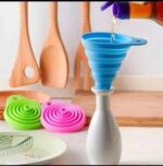 1PC HIGH-QUALITY THICKENED MINI COLLAPSIBLE MULTI-PURPOSE FUNNEL (7.8CM × 7CM)