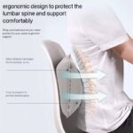 1PC MULTIPURPOSE INFLATABLE SOFT MINI SPA PILLOW / LUMBAR SUPPORT & NECK PILLOW - Image 2