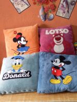 1PC MULTIPURPOSE CAR/HOME SOOTHING CHARACTER PILLOW/DUVET - Image 8