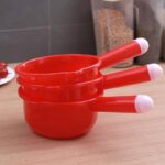 1PC STRONG THICKENED PLASTIC MULTIPURPOSE LONG HANDLE BAILER / SCOOP BOWL - Image 2