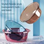 1PC THICKENED RUBBER TRANSPARENT BOWL / BASIN - Image 2