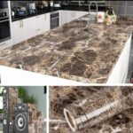 3D MARBLE DESIGN MULTIFUNCTIONAL KITCHEN/WARDROBE WALLPAPER/STICKER (60CM by 5M) - Image 2
