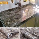 3D MARBLE DESIGN MULTIFUNCTIONAL KITCHEN/WARDROBE WALLPAPER/STICKER (60CM by 5M)