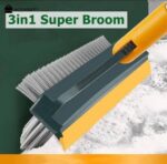 3in1 LONG HANDLE MULTIFUNCTIONAL SCRAPING / SCRUBBING / CLEANSING BRUSH & BROOM (SCRUBBER)