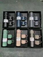 QUALITY 3-IN-1 COLD /HOT VACUUM FLASK SET