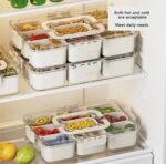 TRANSPARENT 9-COMPARTMENT DETACHABLE STORAGE RACK / BOX - Image 2