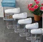 10PCS CEREAL & SPICE CONTAINER SET (5 CONTAINERS + 5 COVERS) - Image 2