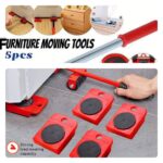 5PCS/SET MULTIPURPOSE LOAD-BEARING WHEEL FURNITURE MOVING HELPER