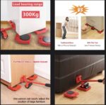 5PCS/SET MULTIPURPOSE LOAD-BEARING WHEEL FURNITURE MOVING HELPER - Image 4