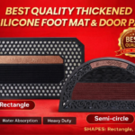 BEST QUALITY THICKENED SILICONE FOOT MAT & DOOR PAD
