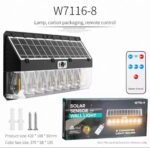 HIGH TECH SOLAR INDUCTION WALL BULB LAMP FOR HOME/GARDEN/BALCONY - Image 2