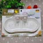 BROAD SURFACE TILE SUCTION SOAP RACK