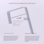 QUALITY DOOR BEHIND 12 HOOKS METAL RACK - Image 7