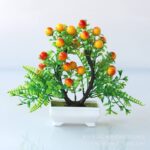 FENCED GARDEN ARTIFICIAL POTTED PLANT / FLOWER - Image 3