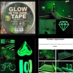 GLOW-IN-THE-DARK HIGH PERFORMANCE MULTIPURPOSE LUMINESCENT TAPE (3M)