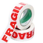 FRAGILE GOODS PACKAGED SAFETY/WARNING WRAP AROUND ADHESIVE TAPE