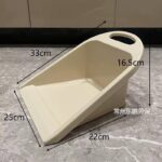 1PC HANDHELD THICKENED PLASTIC GARBAGE SHOVEL / DUSTPAN / PACKER - Image 4