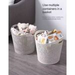 QUALITY LARGE CAPACITY THICKENED RUBBER STORAGE BASKET