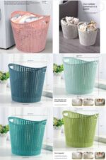 QUALITY LARGE CAPACITY THICKENED RUBBER STORAGE BASKET - Image 2