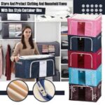 LAUNDRY / MOBILE WARDROBE STORAGE BOX (DUAL ZIP OPENINGS)
