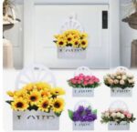 LOVE DESIGN WALL HANGING POTTED PLANT (COMES WITH FREE HOOK)