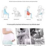 MEN & WOMEN SQUATTING & STEAMING TOILET BASIN  WITH PUMP (STEAMING SITTER/POTTY) - WHITE - Image 3