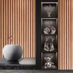 PVC STRIPED GRILLED PATTERN SELF-ADHESIVE WATERPROOF WALLPAPER
(69CM by 10M) - Image 4