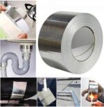 SUPER STICKY ALUMINUM FOIL BUTYL WATERPROOF MULTIPURPOSE SEAL TAPE (ROOF LEAK TAPE) - Image 2